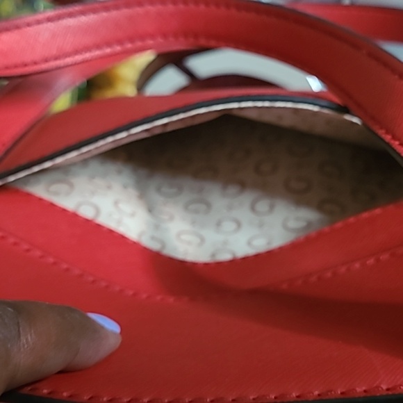 Red GUESS Tote - Picture 15 of 15